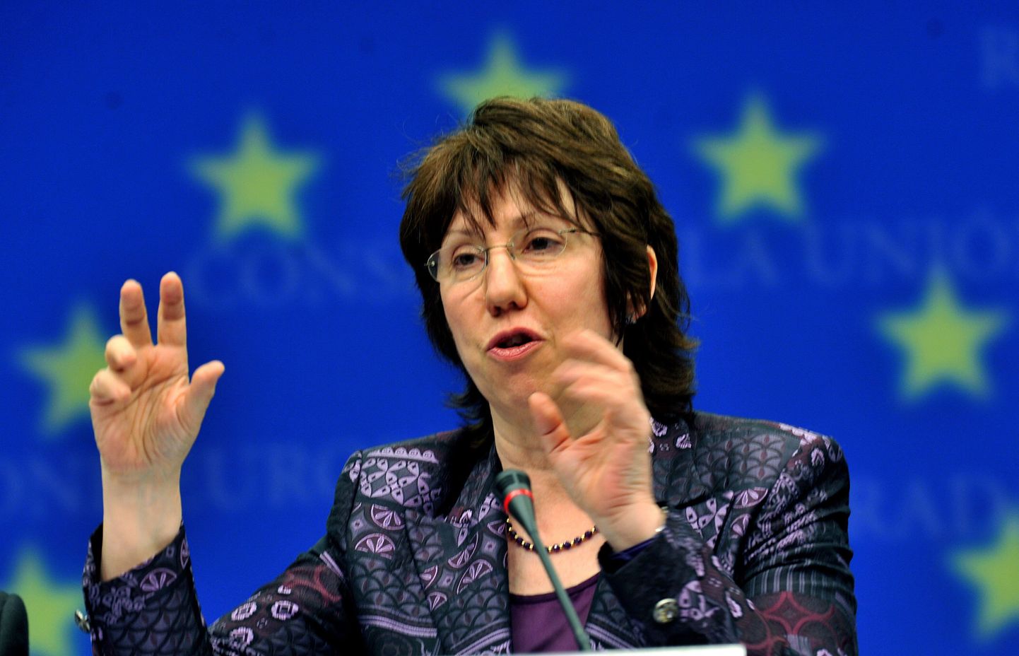 Paruness Catherine Ashton.