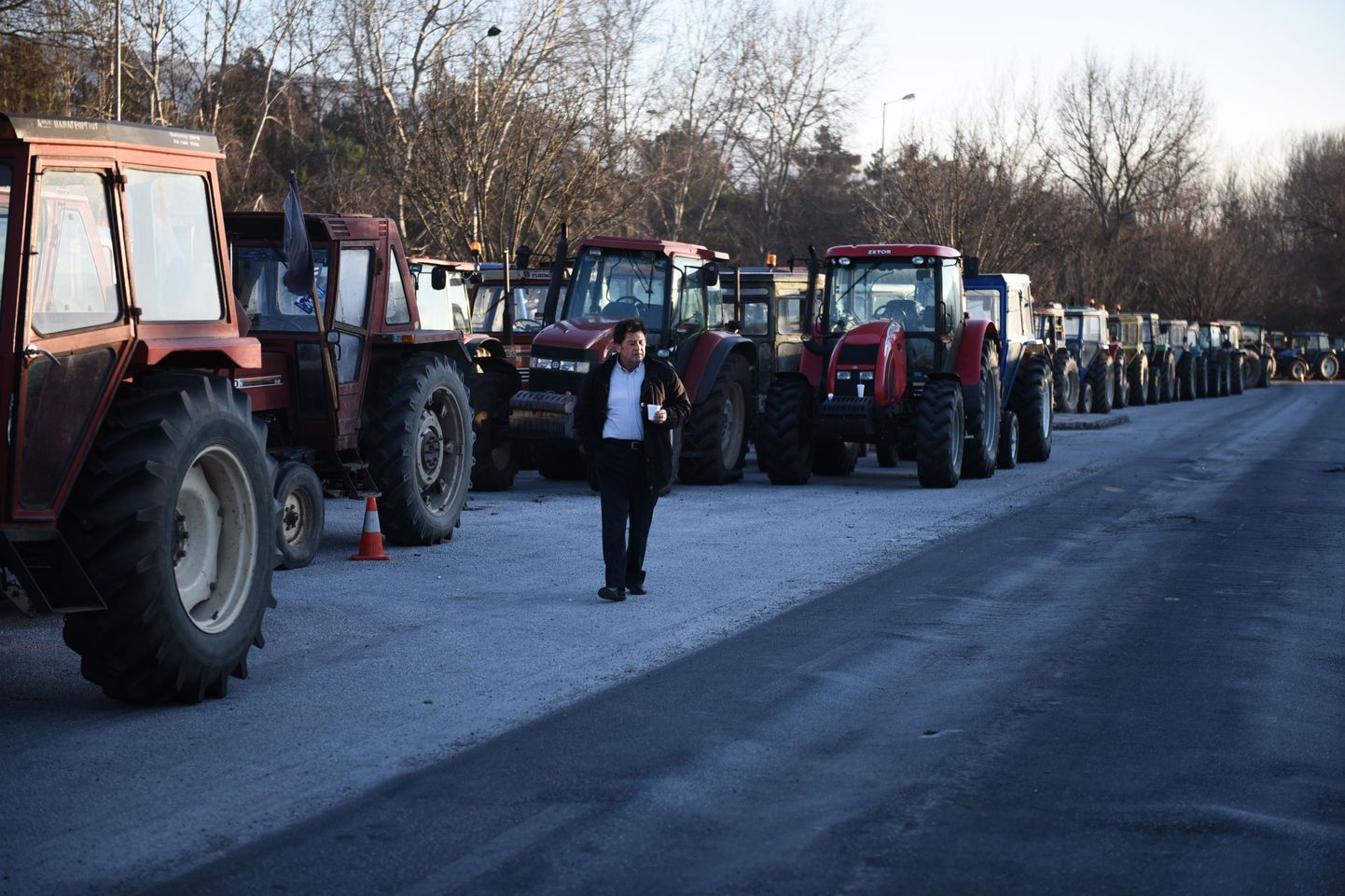 Фермеры на болгаро-греческой границе