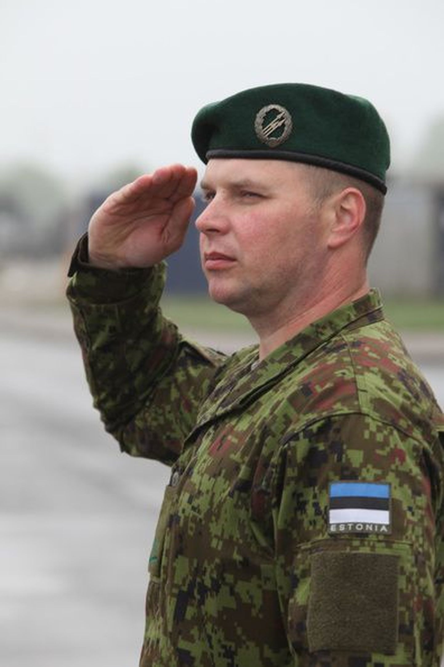 1. jalaväebrigaadi õhutõrjepataljoni uus juht on major Tanel Lelov.