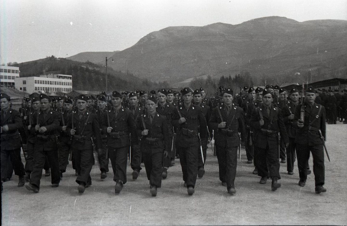 Ustaša Musta Leegioni võitlejad Sarajevos