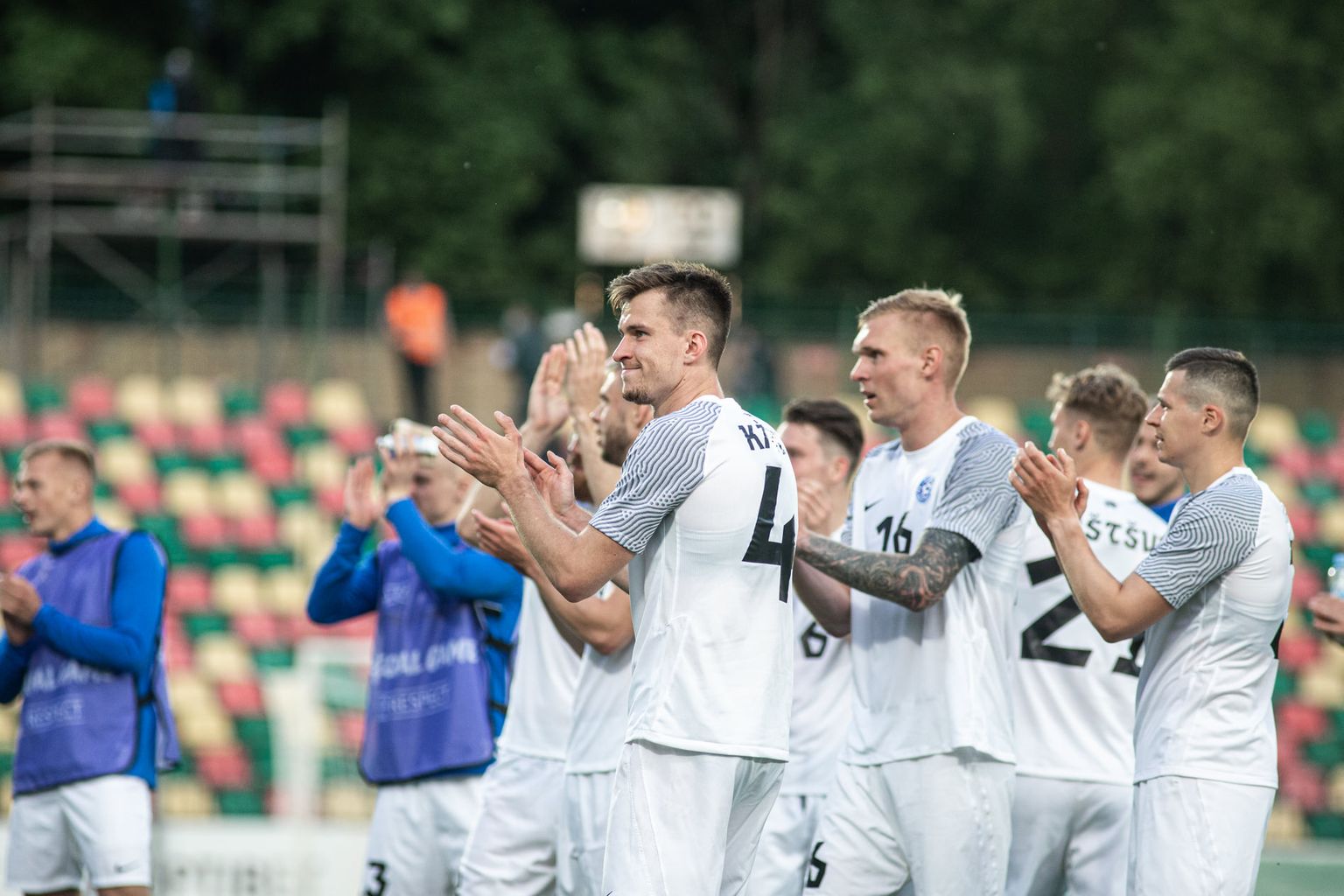 Kannatlikult tegutsenud Eesti koondis tundis Leedu vastu võidurõõmu.