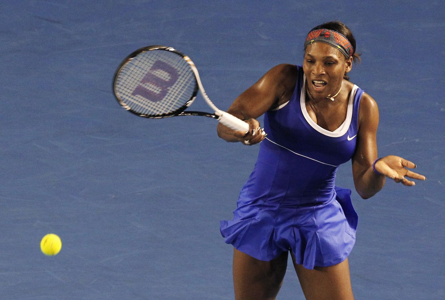 Serena Williams Austraalia lahtiste avaringis.