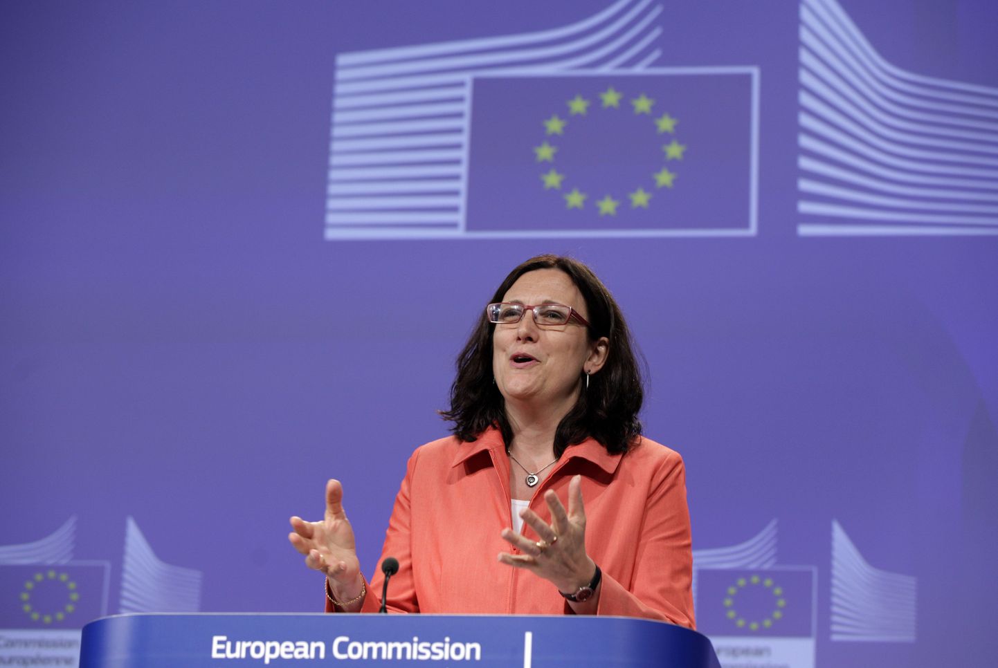 Euroopa Liidu siseasjade volinik Cecilia Malmström