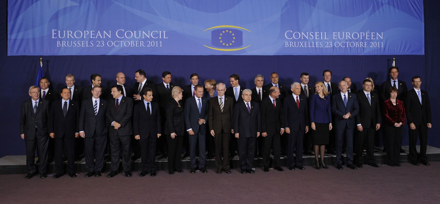 Euroopa Liidu riikide juhid.