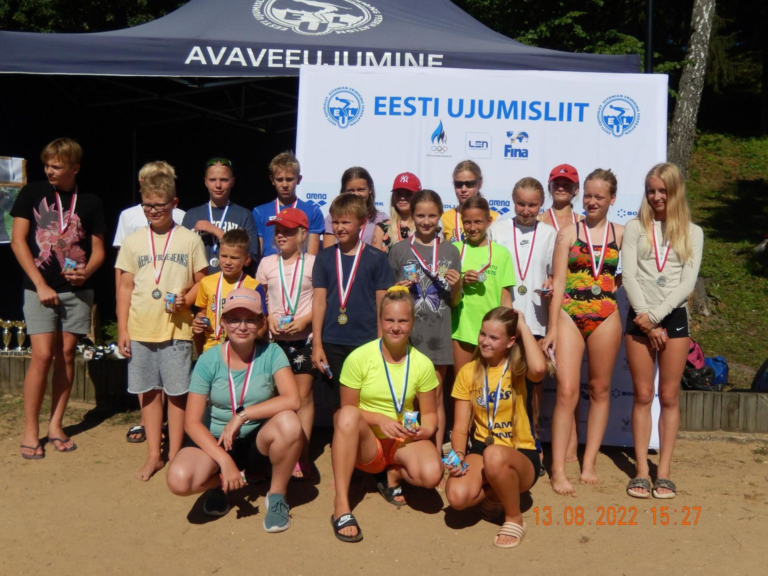 Otepääl võistles ka Eesti avaveeujumise tulevik.
