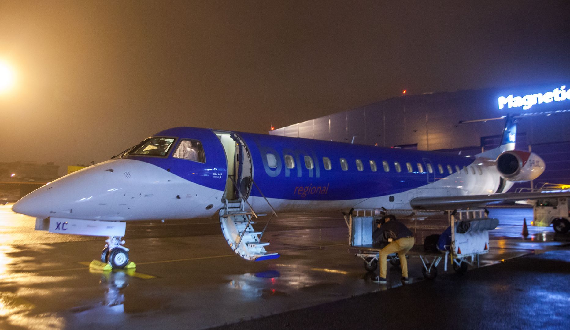 Nordic Aviationi esimene lend.