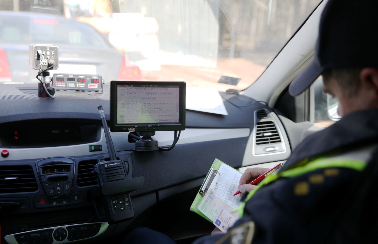 Ceļu policija. Ilustratīvs attēls