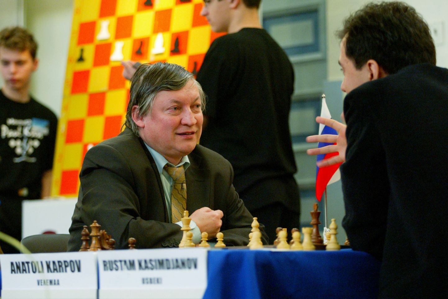 Anatoli Karpov 2006. aastal
kiirmaleturniiril "Meenutades Paul Kerest".
