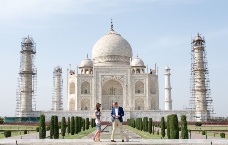Taj Mahal ja prints William abikaasaga/ Scanpix