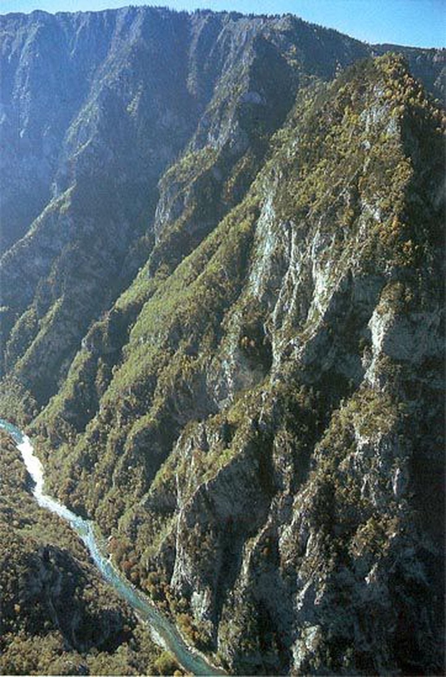 Tara jõe kanjon.