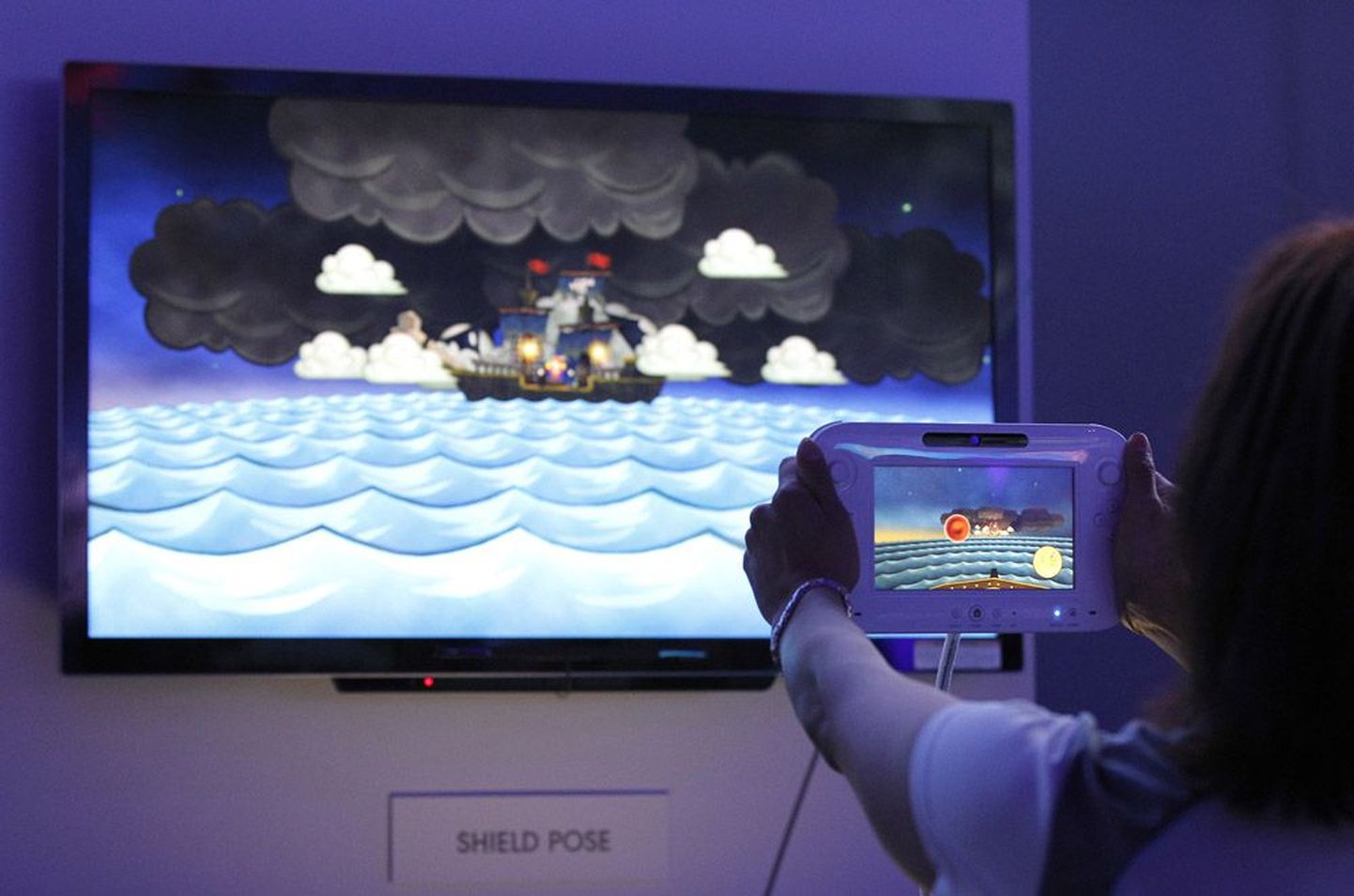 Nintendo uue mängukonsooli Wii U juhtimiseks kasutatakse uuenduslikku ekraaniga juhtpulti.