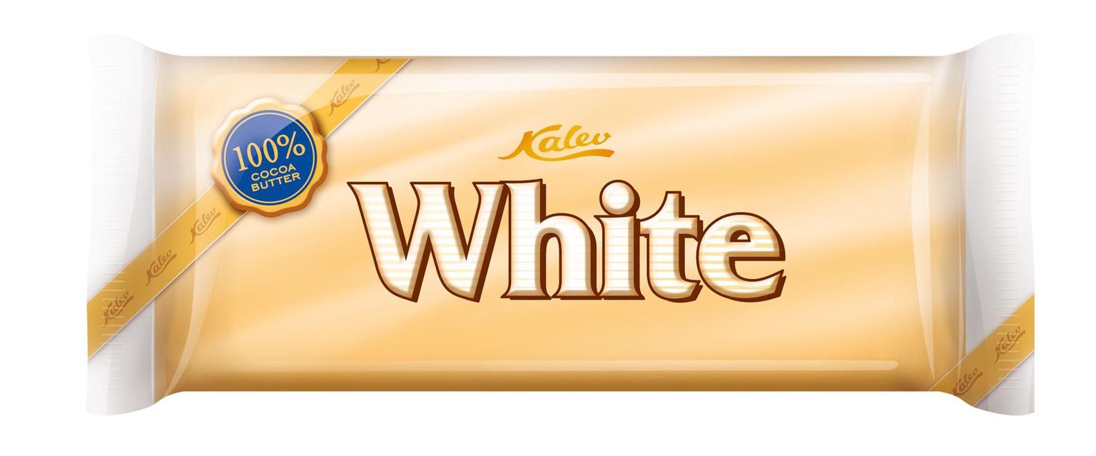 Valge šokolaad Kalev White.
