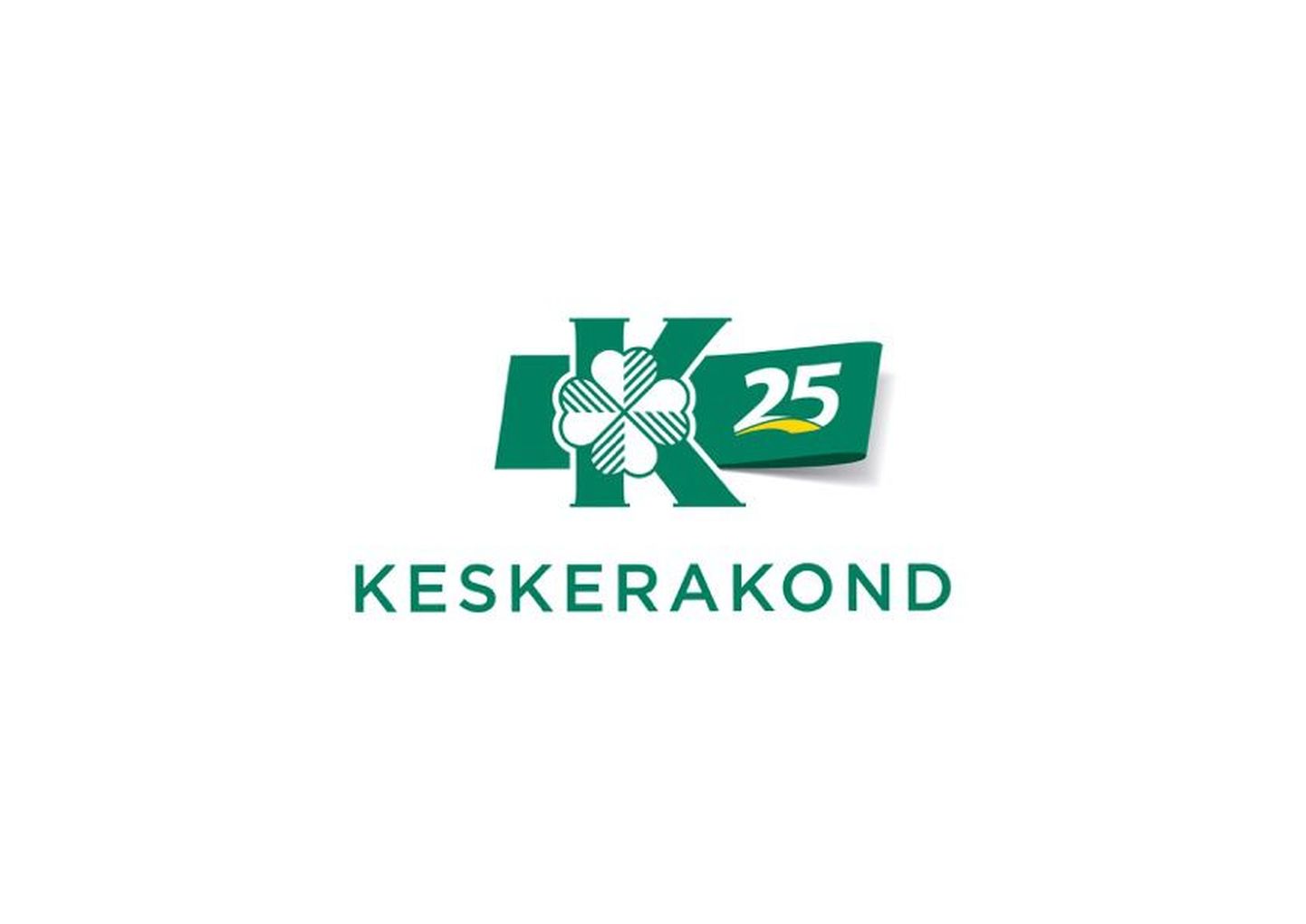 В тематическом логотипе используется традиционный логотип партии центристов, к  которому на зеленом фоне в современном оформлении добавлены цифры «25».