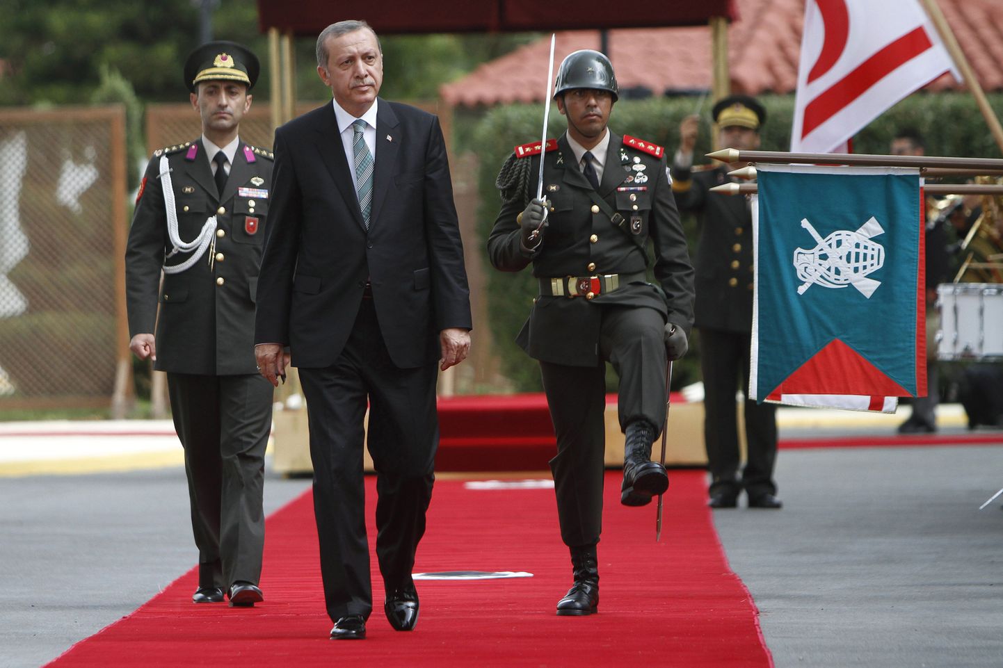 Recep Tayyip Erdoğan täna Nicosias.
