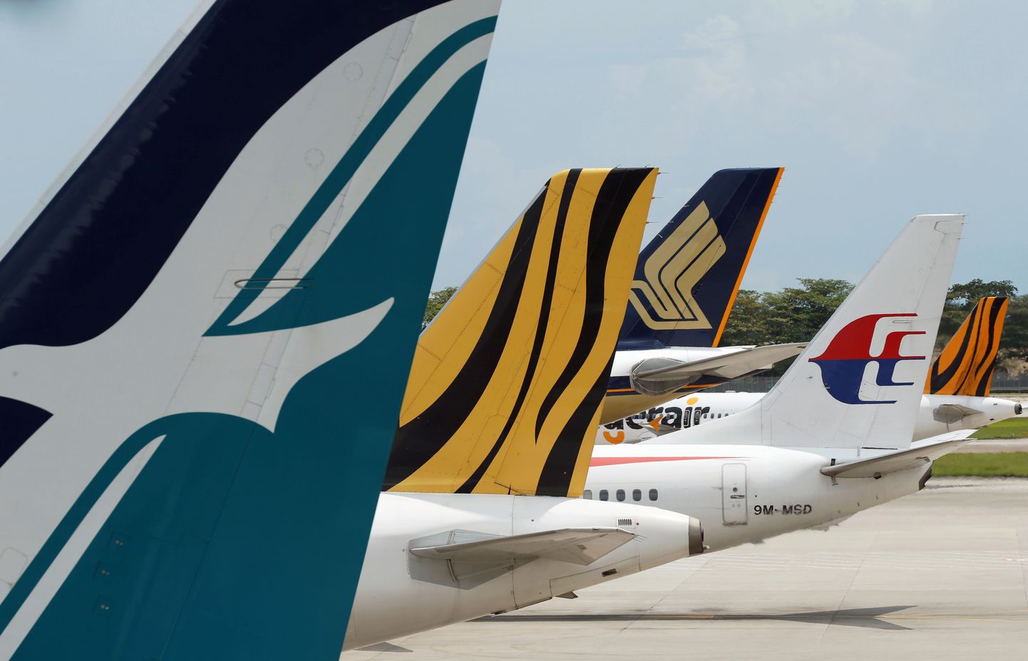 Silkair, Tigerair, Singapore Airlines ja Malaysia Airlines