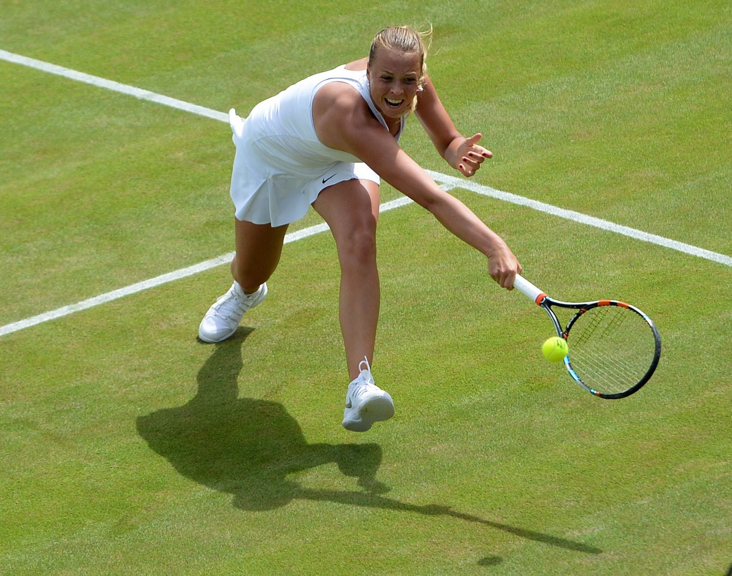 Anett Kontaveit Wimbledonis avaringist edasi ei pääsenud.