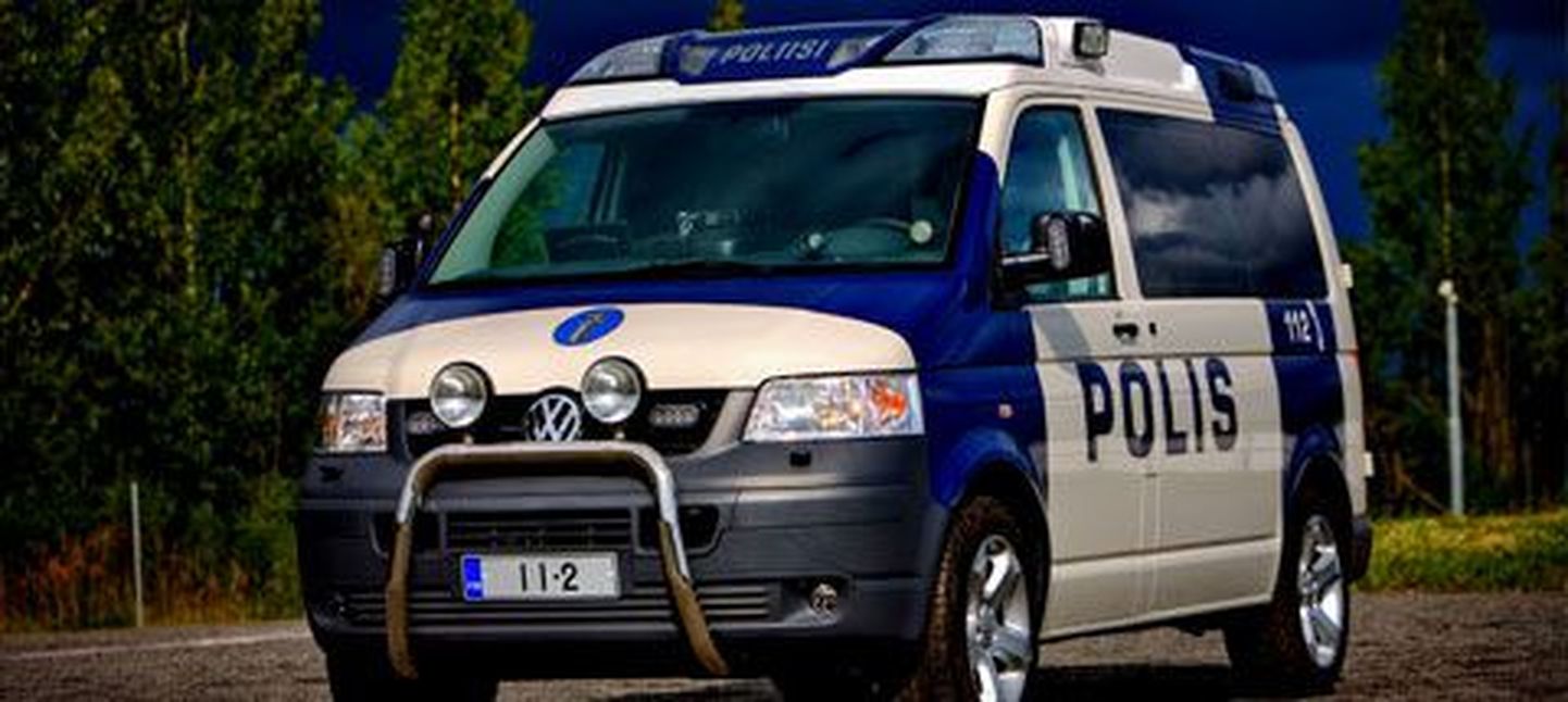 Финская полиция ищет грабителя.