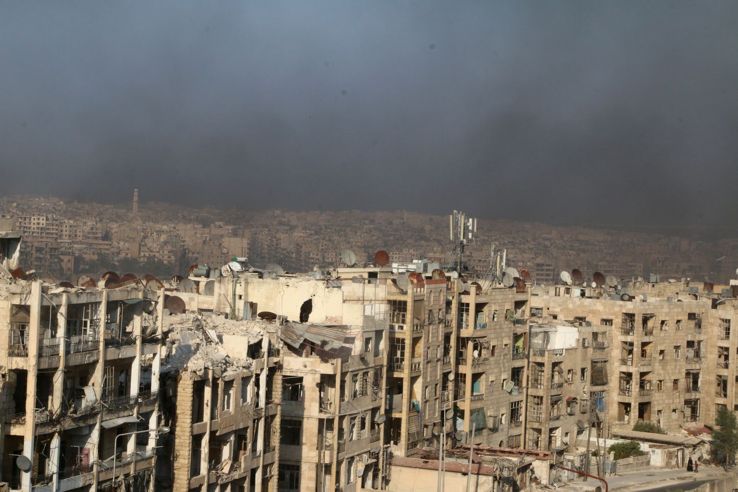 Aleppo linn Süürias.