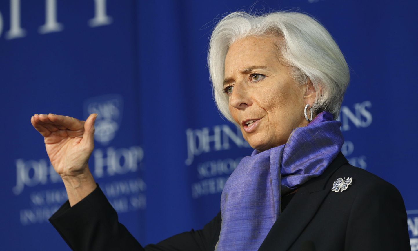 IMFi tegevjuht Christine Lagarde.