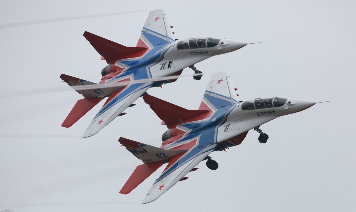 Истребители МиГ-29. Снимок иллюстративный