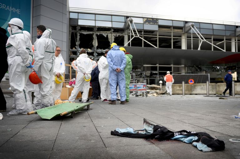Brüsseli lennujaam, kus toimus terrorirünnak. Foto: Scanpix