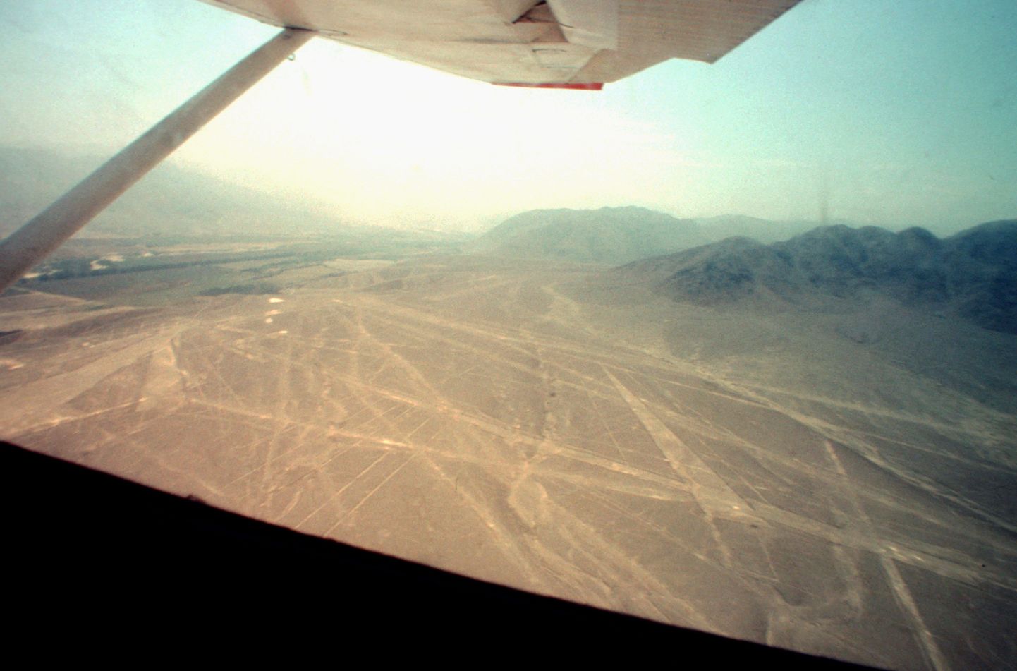 Nazca jooned lennukilt vaadatuna
