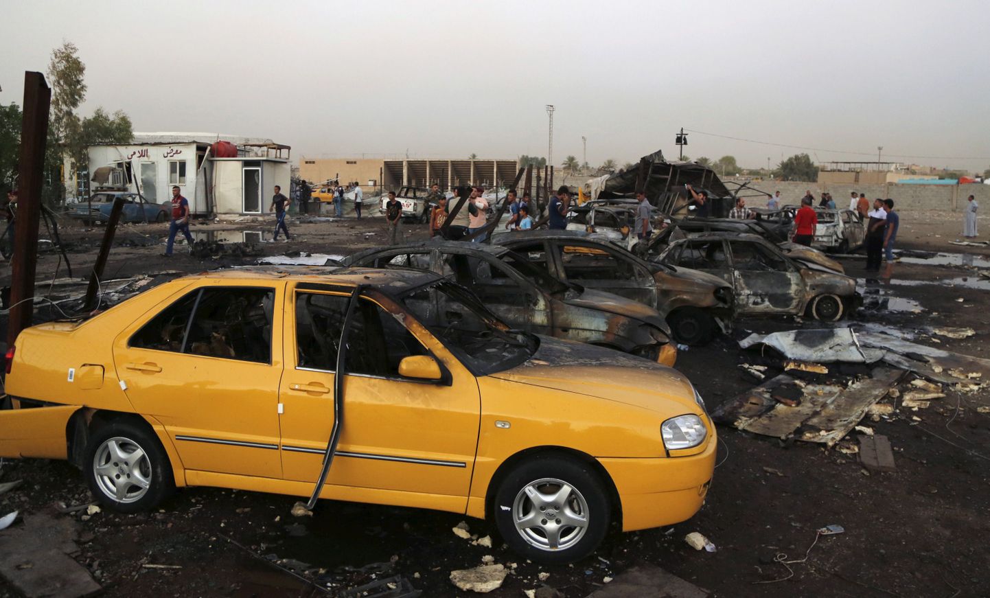 Plahvatus Bagdadi autoturul.