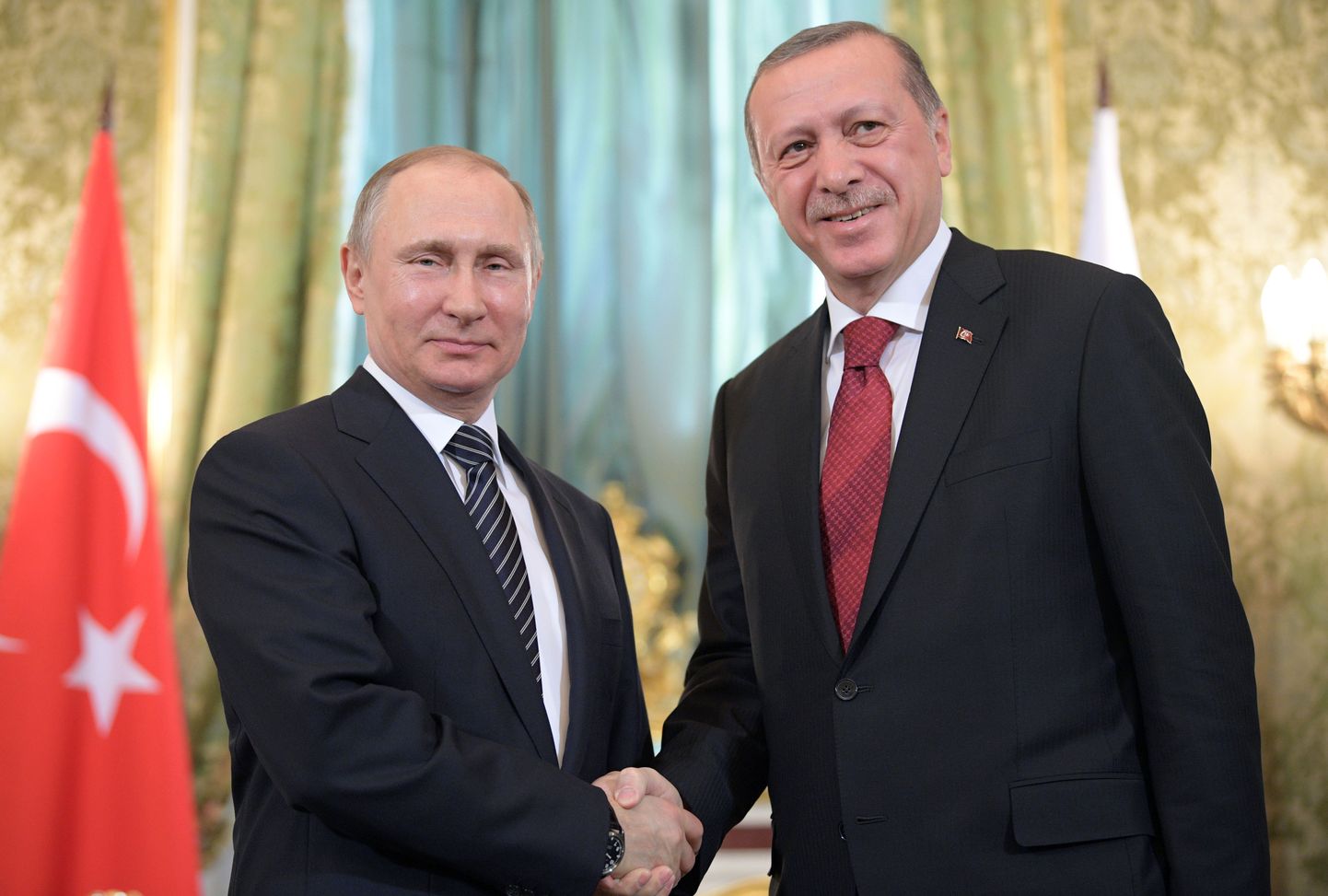 Владимир Путин и Реджеп Тайип Эрдоган.