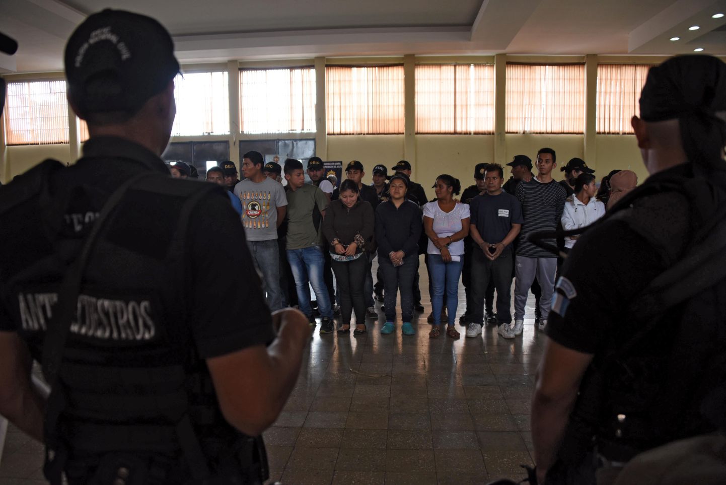 Guatemala julgeolekujõud vahistasid esmaspäeval korraldatud suurhaarangute käigus 72 jõuguliiget.