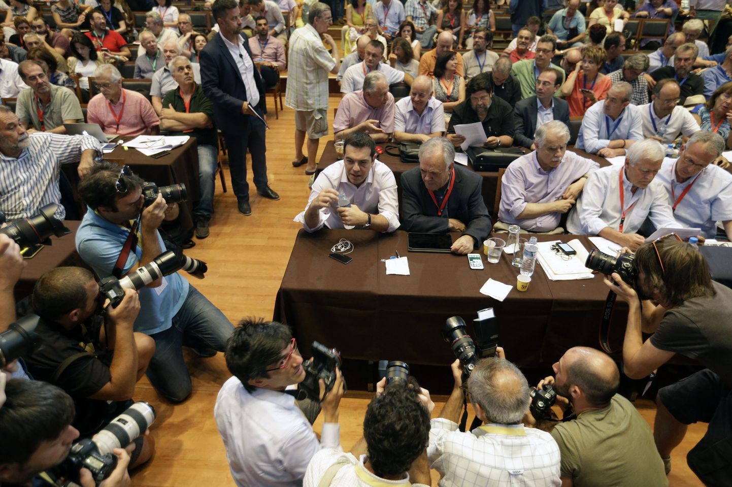 Syriza keskkomitee kohtumine