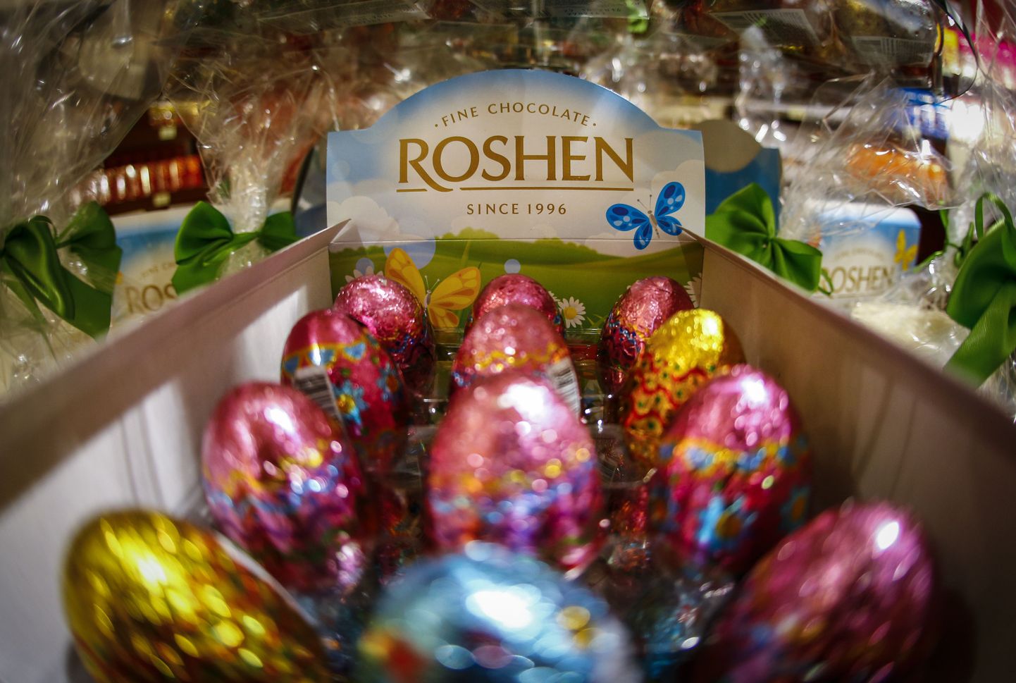 Шоколад Roshen.
