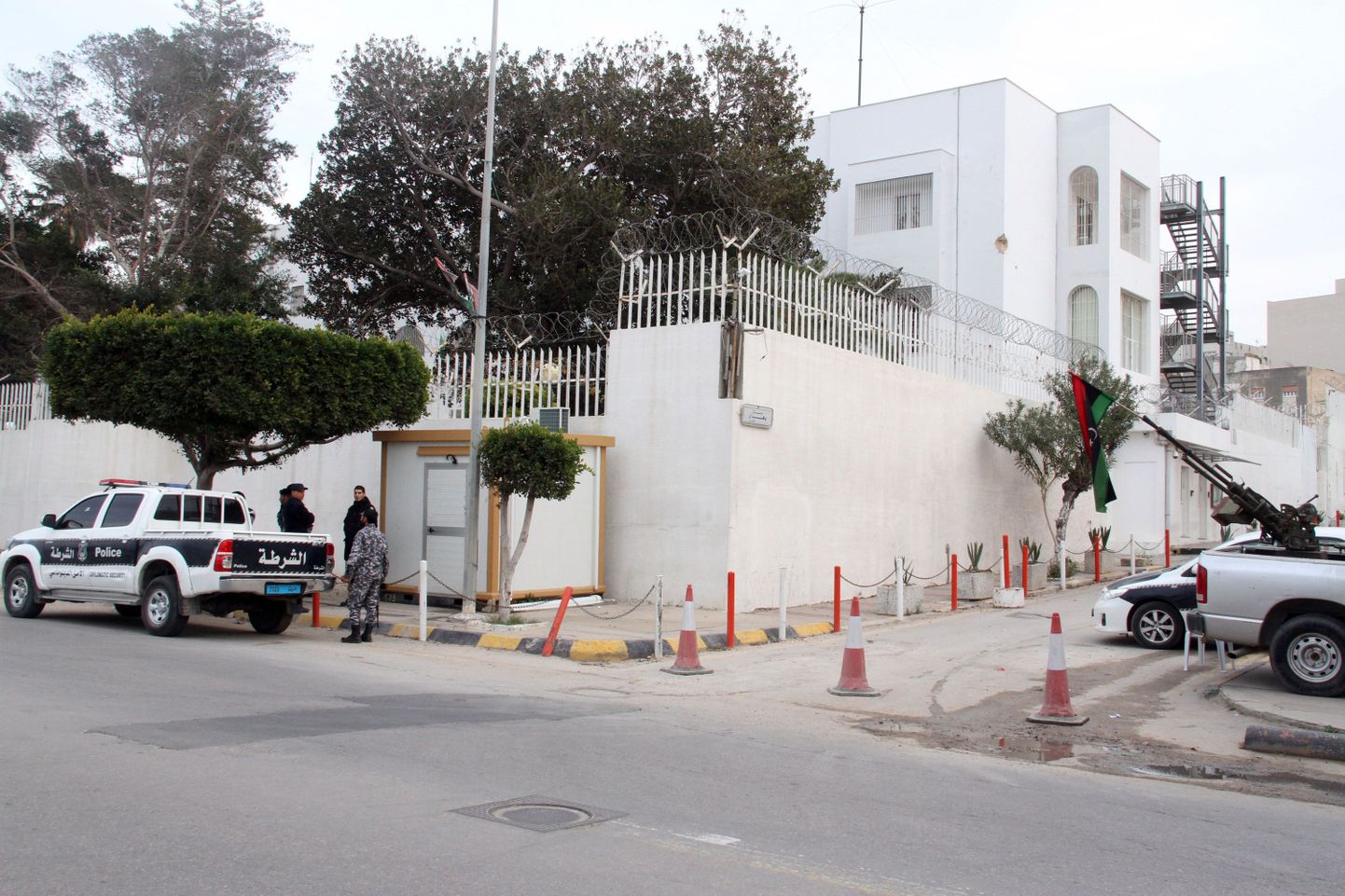 Itaalia suursaatkond Tripolis.