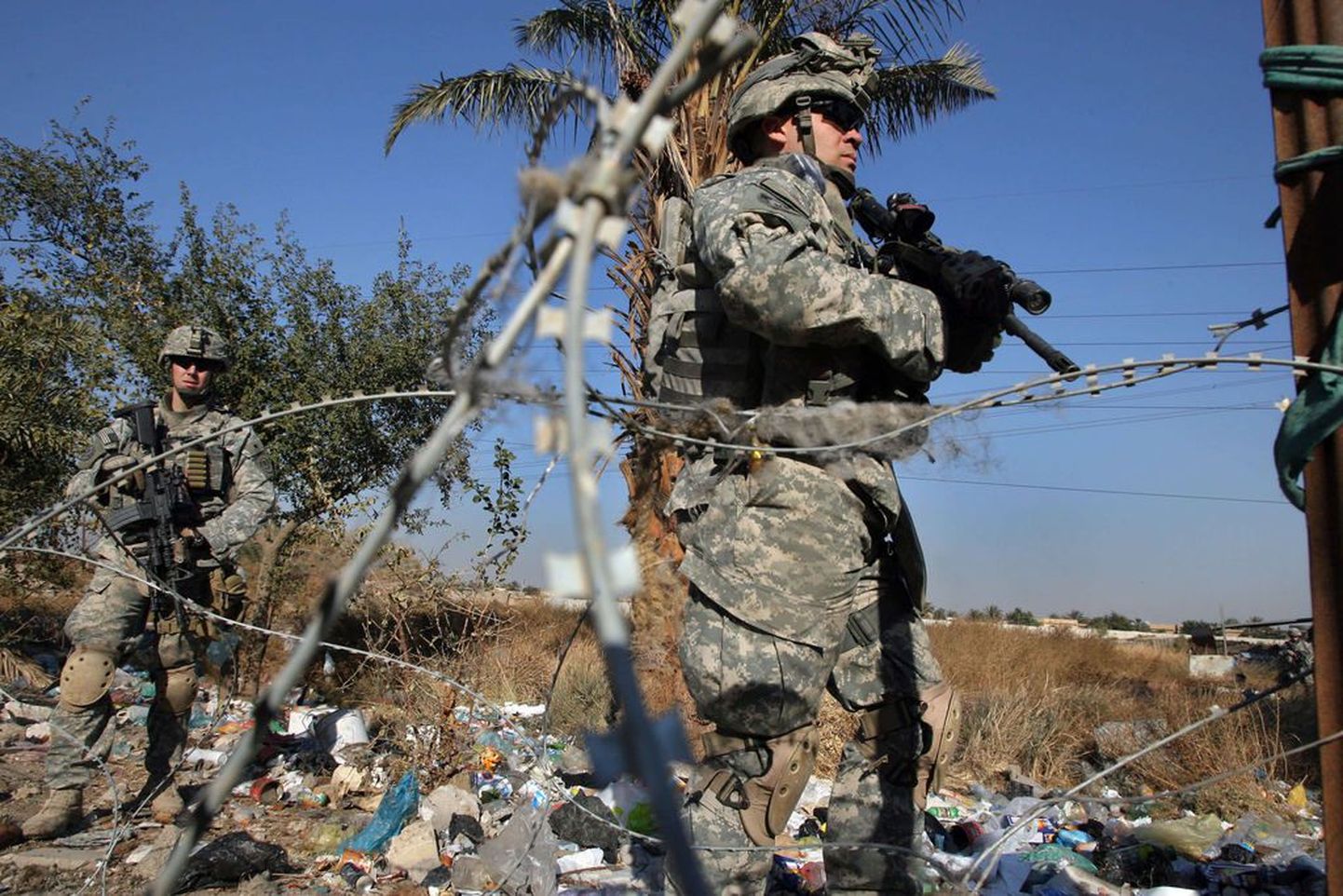 USA sõdurid Bagdadis..