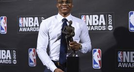 Video: NBAs ulmelise hooaja teinud Westbrook valiti liiga parimaks