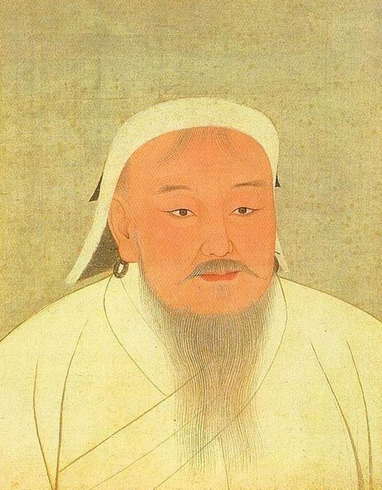 Tšingis-khaani portree 14. sajandist