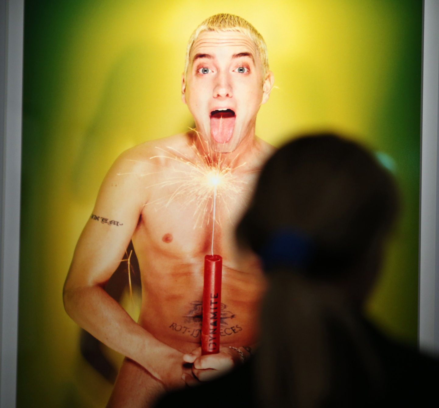 David LaChapelle'i foto "Eminem: about to blow"