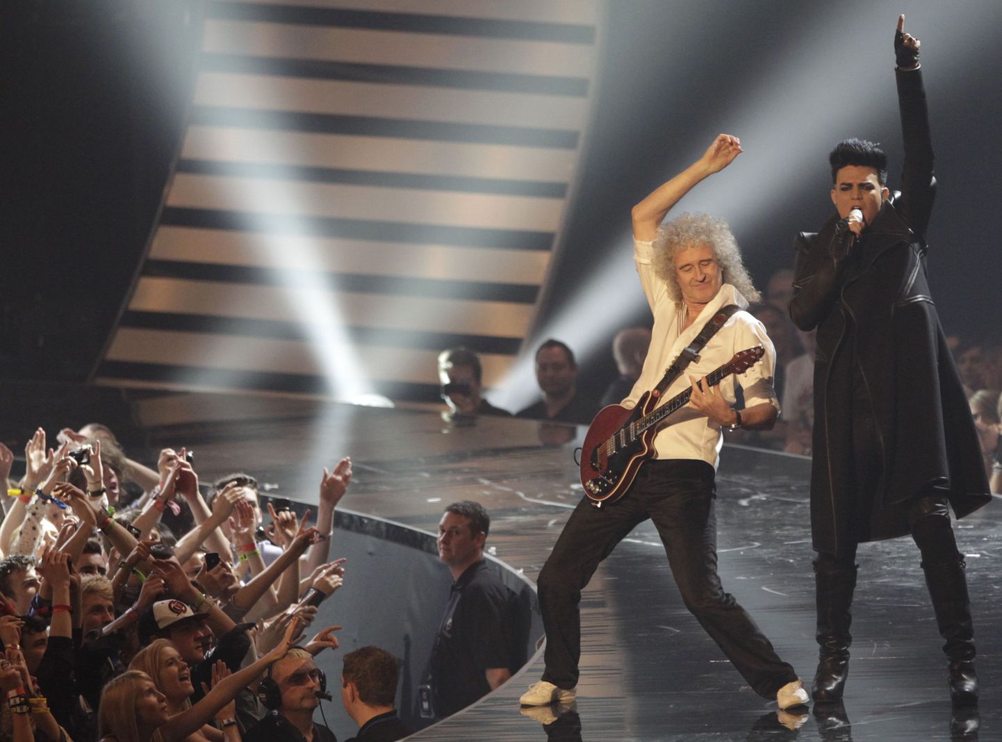 Brian May ja Adam Lambert