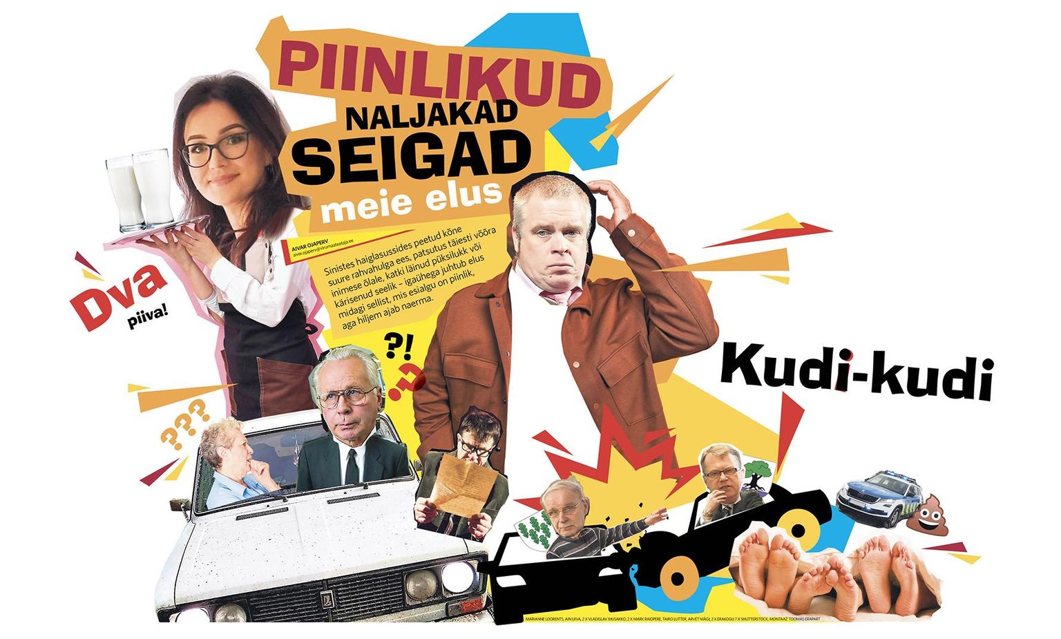Piinlikud naljakad seigad.