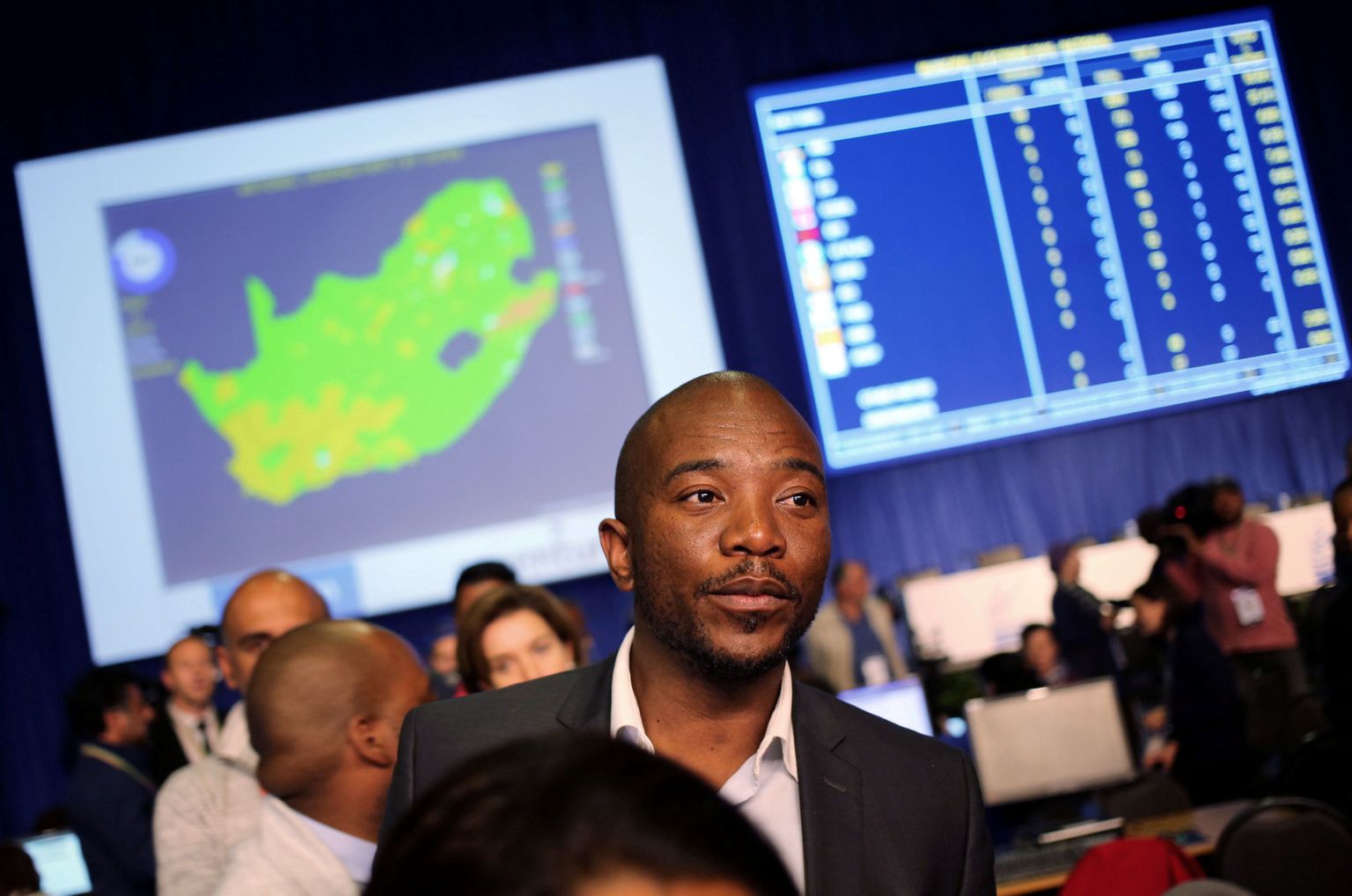 Demokraatliku Liidu juht Mmusi Maimane.
