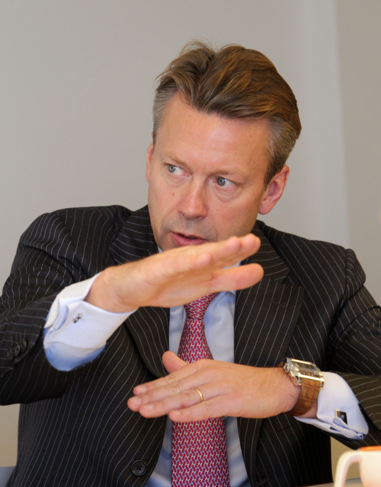 Swedbank Roburi juhatuse esimees Thomas Eriksson.