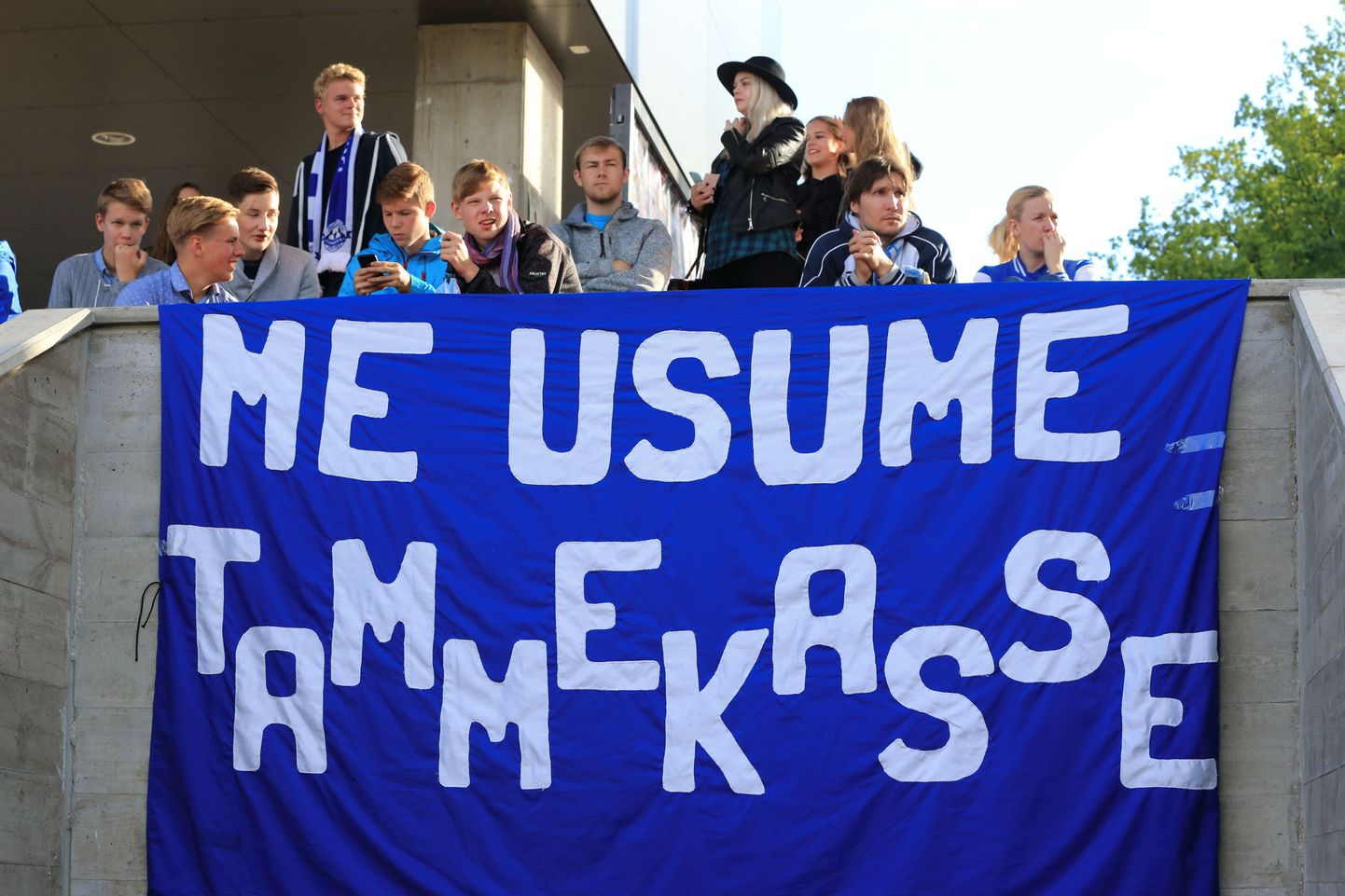 Tamme staadionile kogunenud pealtvaatajad ei pidanud pettuma: Tammeka saavutas hooaja rekordvõidu.