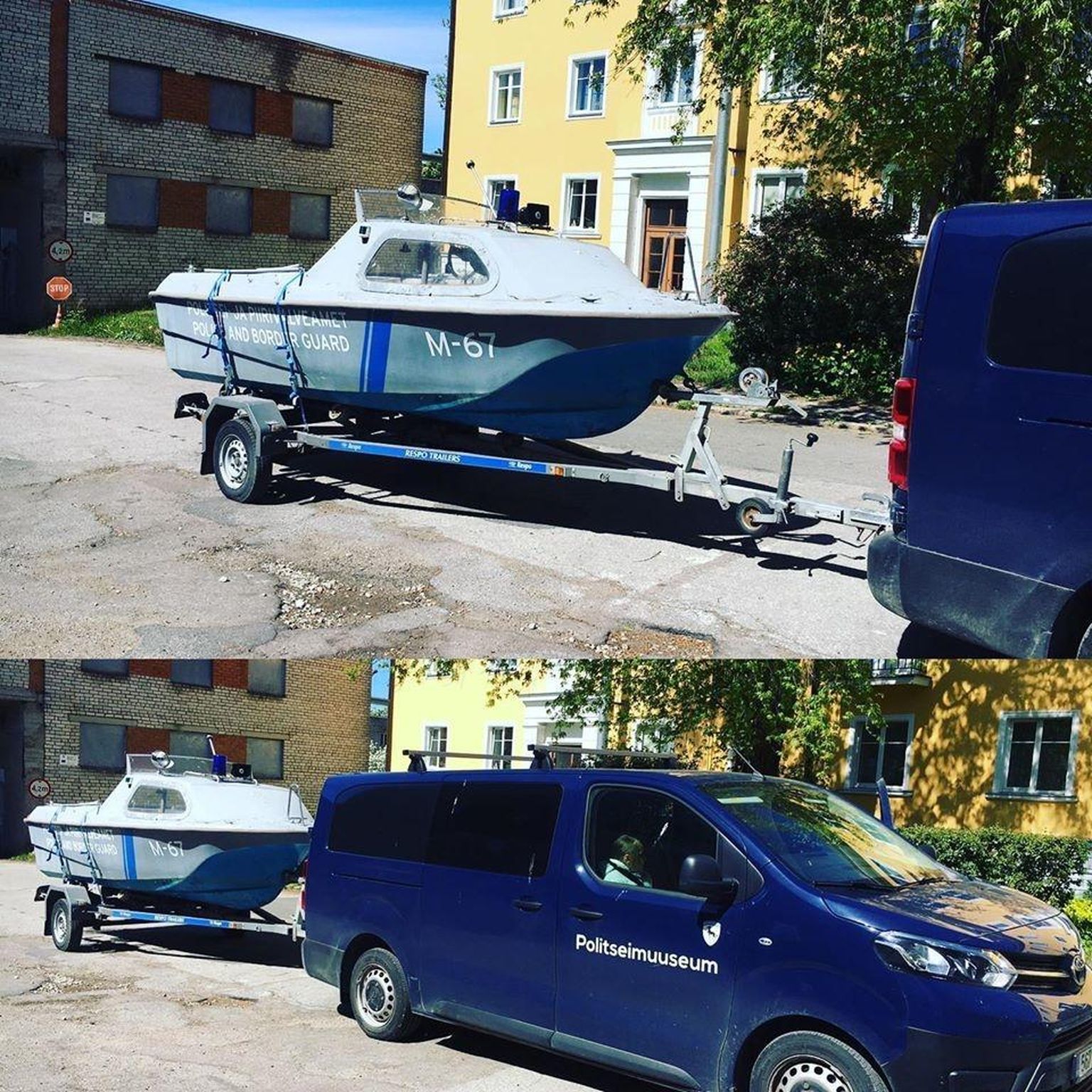 Merekaater hakkas Tallinnast liikuma veidi pärast keskpäeva.