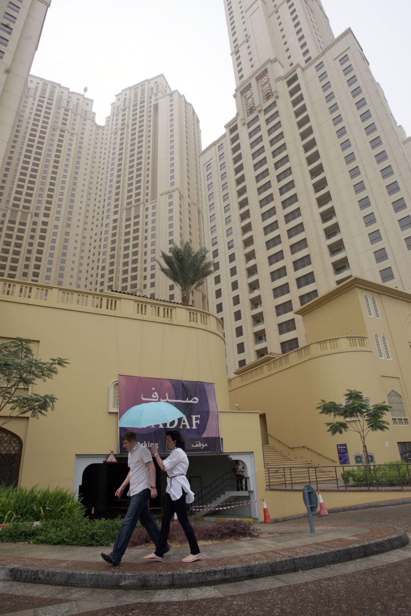 Sulim Jamadajev elas meedia andmetel  Dubais selles kompleksis.