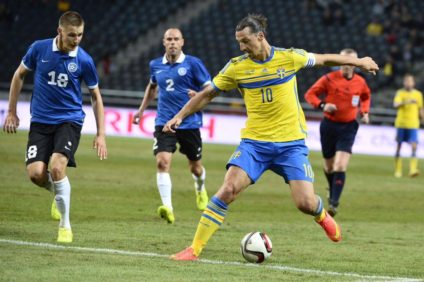 Zlatan Ibrahimovic kohtumises Eesti koondise vastu
