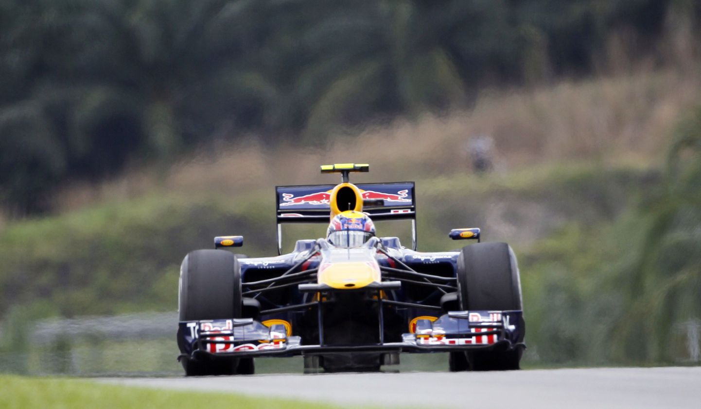 Red Bulli sõitja Mark Webber.