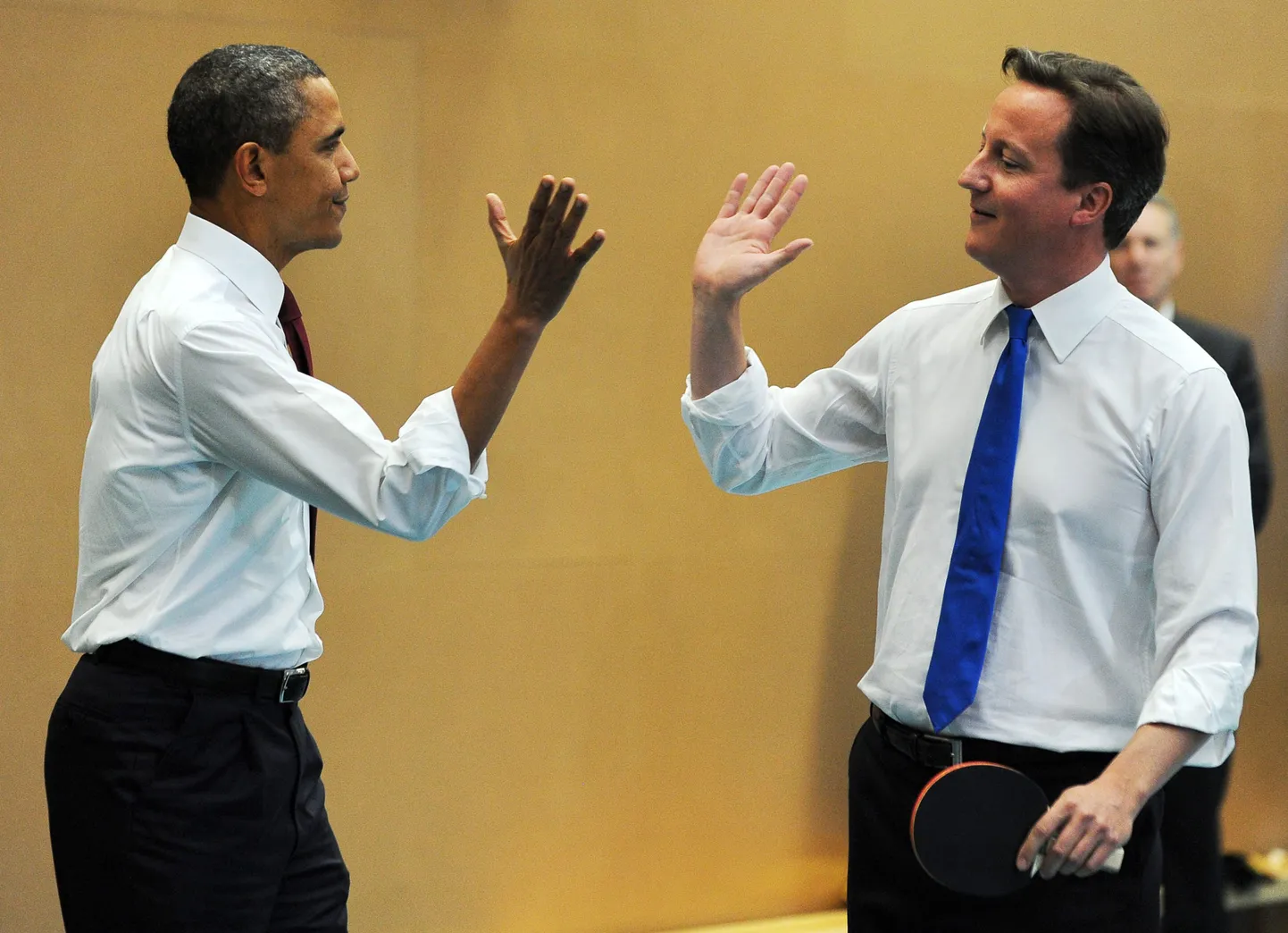 Barack Obama ja David Cameron