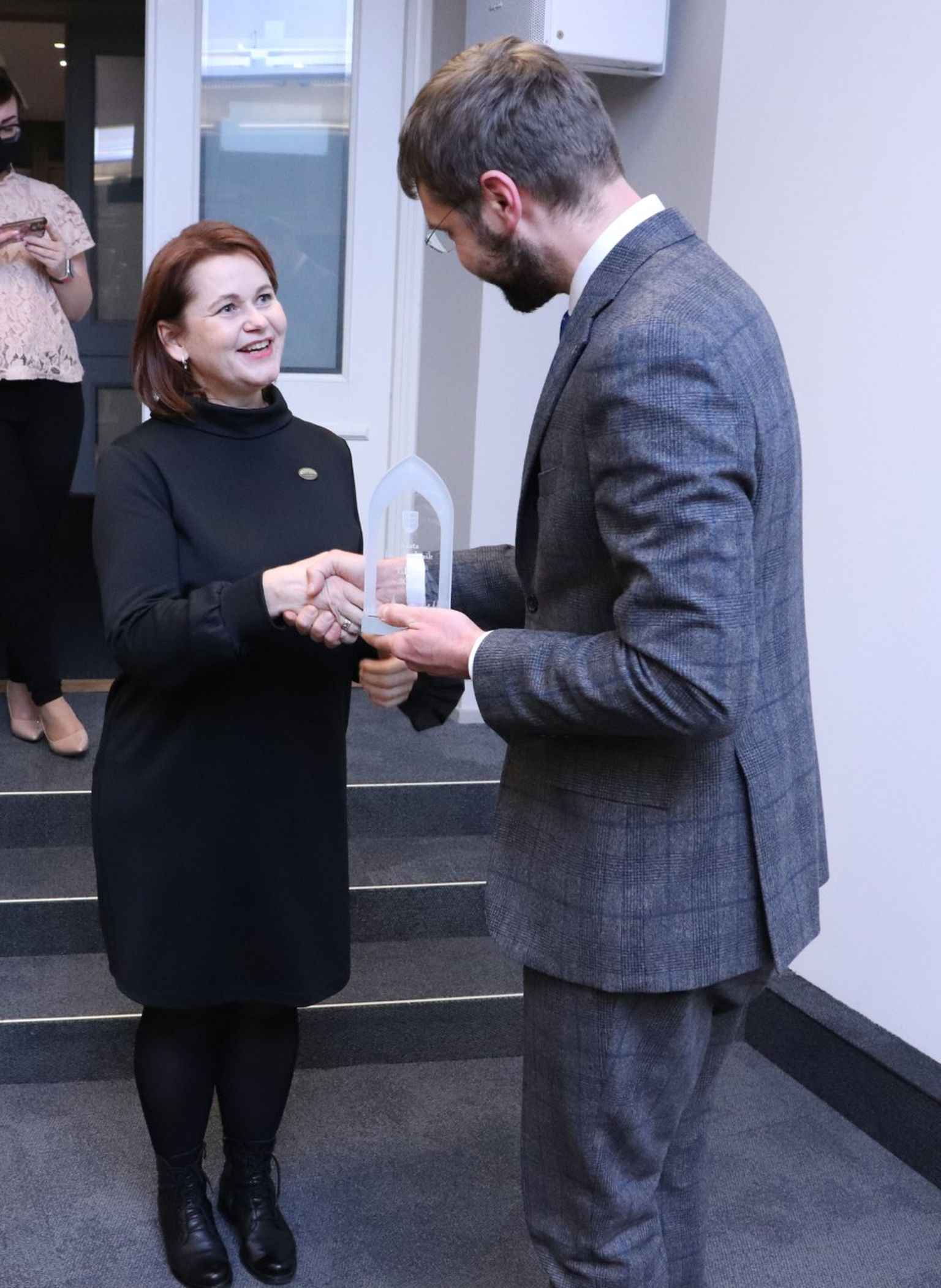 Ülle Rohi ja Jevgeni Ossinovski