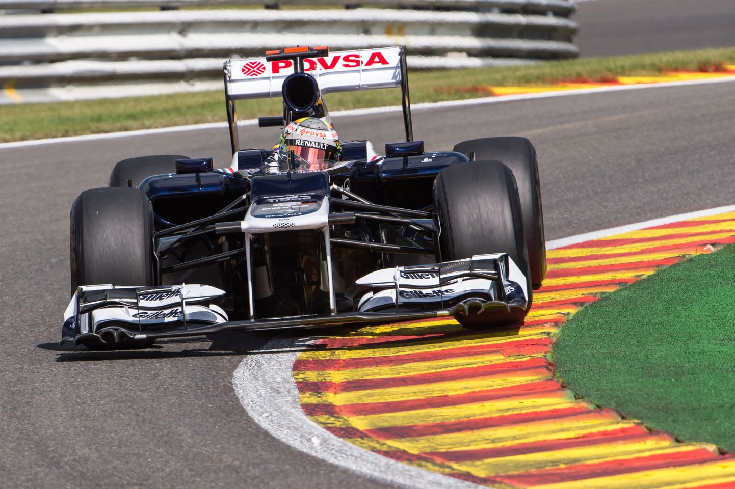 Pastor Maldonado Williamsi roolis.