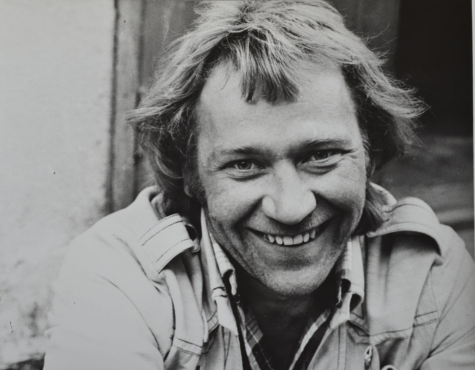 Tõnu Kark filmi «Tuulte pesa» (1979) võtete aegu.