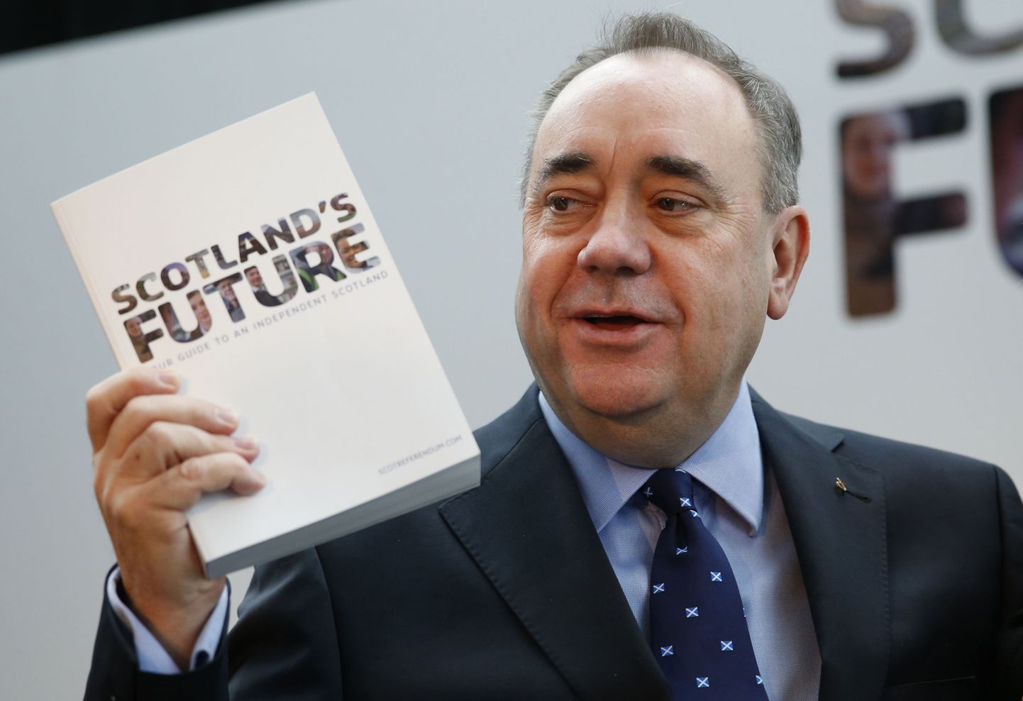 Šotimaa esimene minister ja iseseisvuslaste liider Alex Salmond.